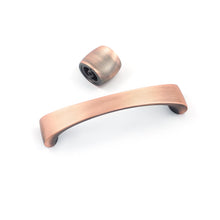 Load image into Gallery viewer, 3.75&quot;-6.3&quot; Unique Champagne Gold &amp; Brushed Copper Pulls, Knobs &amp; Handles | Cabinet, Dresser, Drawer &amp; Kitchen Door Hardware

