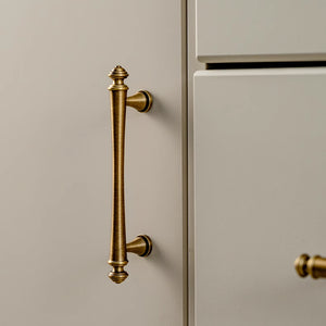 3.78"-7.55" Art Decor T Bar Knobs, Pulls & Handles | Gold, Antique Bronze & Brass for Drawer, Dresser, Cabinet | Gift-Worthy Hardware