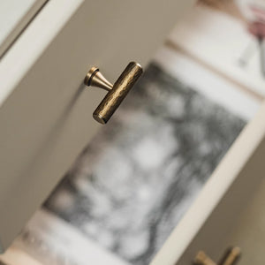 3.78"-12.6" Hammered Antique Bronze & Brass Pulls & Handles | Kitchen & Drawer Hardware