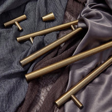 Load image into Gallery viewer, 2.5&quot;-12.6&quot; Antique Bronze &amp; Brushed Brass Pulls, Knobs &amp; Handles | Drawer, Cabinet, Dresser &amp; Wardrobe Hardware
