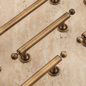 3.78"-8.8" Antique Bronze Ball Knobs, Pulls & Handles | Drawer, Dresser, Cabinet, Door & Kitchen Hardware