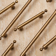 Load image into Gallery viewer, 3.78&quot;-8.8&quot; Antique Bronze Ball Knobs, Pulls &amp; Handles | Drawer, Dresser, Cabinet, Door &amp; Kitchen Hardware

