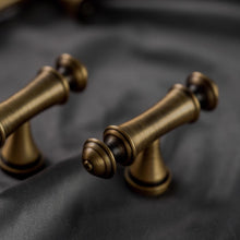 Load image into Gallery viewer, 3.78&quot;-7.55&quot; Art Decor T Bar Knobs, Pulls &amp; Handles | Gold, Antique Bronze &amp; Brass for Drawer, Dresser, Cabinet | Gift-Worthy Hardware
