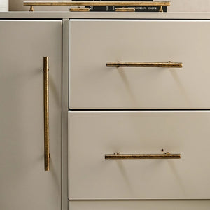 3.78"-12.6" Hammered Antique Bronze & Brass Pulls & Handles | Kitchen & Drawer Hardware