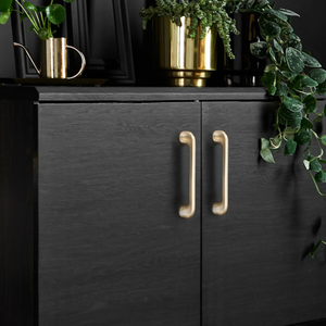 3.78", 5" & 7.55" Brushed Brass Drawer Handles | Cabinet Knobs, Kitchen Pulls & Dresser Hardware | Furniture & Cabinet Hardware