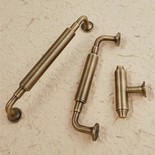 Load image into Gallery viewer, Aged Brass &amp; Antique Bronze Knobs, Pulls &amp; Handles (Vintage Look) | Cabinet, Kitchen, Drawer &amp; Dresser Hardware
