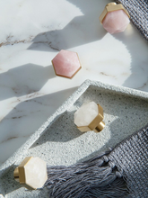 Load image into Gallery viewer, Natural Crystal Drawer Knobs | Modern Nordic Wardrobe &amp; Cabinet Decorative Knobs
