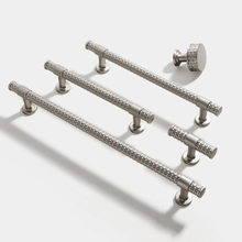 Load image into Gallery viewer, Creative Nickel, Chrome &amp; Gold Knobs &amp; Pulls | Black Cabinet Handles, Wardrobe, Kitchen &amp; Drawer Hardware
