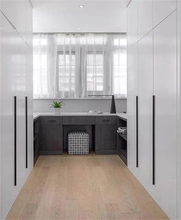 Load image into Gallery viewer, Invisible Black &amp; Gold Kitchen Handles | Concealed Embedded Drawer Pulls, Long Wardrobe &amp; Furniture Cabinet Pulls
