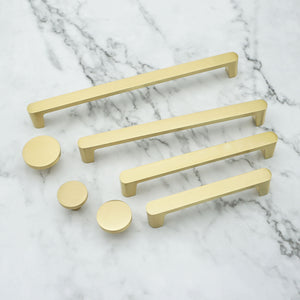 3.78"-7.55" High Quality Solid Brass Knobs, Pulls & Handles | Kitchen, Cabinet, Drawer, Dresser & Wardrobe Hardware