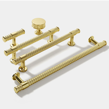 Load image into Gallery viewer, Creative Nickel, Chrome &amp; Gold Knobs &amp; Pulls | Black Cabinet Handles, Wardrobe, Kitchen &amp; Drawer Hardware
