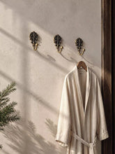 Load image into Gallery viewer, European Vintage Silver‑Gold Solid Brass Wall Hooks, Light Luxury Coat Hooks for Entryway, Cloakroom, Cabinet and Wardrobe

