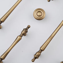 Load image into Gallery viewer, 3.78&quot;-6.3&quot; Antique Bronze Solid Brass Knobs, Pulls &amp; Handles | Cabinet, Drawer, Kitchen &amp; Dresser Hardware
