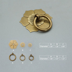 Antique Bronze & Brushed Brass Knobs, Pulls & Back Plates | Drawer, Dresser, Kitchen Cabinet Hardware