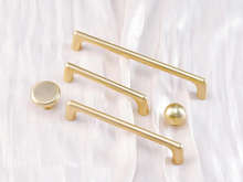 Load image into Gallery viewer, Modern Gold Simple Ball Knobs &amp; Drawer Pulls | Cabinet Hardware for Kitchen, Dresser &amp; Wardrobe
