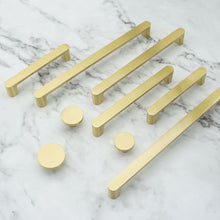 Load image into Gallery viewer, 3.78&quot;-7.55&quot; High Quality Solid Brass Knobs, Pulls &amp; Handles | Kitchen, Cabinet, Drawer, Dresser &amp; Wardrobe Hardware

