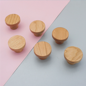 1 PCS Natural Wood Kitchen Knobs | Drawer & Dresser Pulls, Wooden Cabinet Knobs, Home Decor Hardware