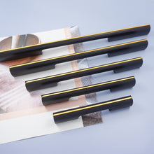 Load image into Gallery viewer, 96-224mm Black, Gold &amp; Silver Knobs, Pulls &amp; Handles | Cabinet, Dresser, Drawer, Cupboard &amp; Kitchen Door Hardware
