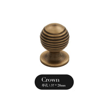 Load image into Gallery viewer, 3.78&quot;-8.8&quot; Antique Bronze Ball Knobs, Pulls &amp; Handles | Drawer, Dresser, Cabinet, Door &amp; Kitchen Hardware
