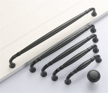 Load image into Gallery viewer, Modern Chrome, Black &amp; Brushed Nickel Drawer Pulls | Kitchen Cabinet Handles, Dresser Knobs &amp; Wardrobe Handles | Cabinet Hardware
