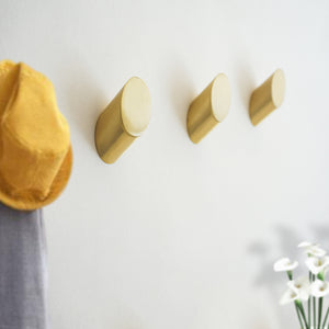 European Simple Brass Wall Hooks | Decorative Coat & Towel Hooks