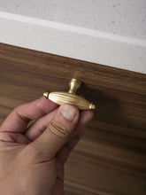Load image into Gallery viewer, Modern Nordic Brass Surface Mount Pulls, European Style Small Handles for Kitchen Cabinets, Wardrobes &amp; Drawers
