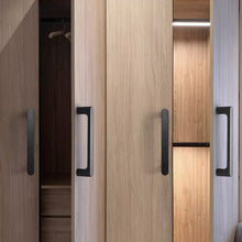 Load image into Gallery viewer, 3&quot;-7.55&quot; Black Oak &amp; Walnut Wood Knobs, Pulls &amp; Handles | Kitchen, Cabinet, Drawer, Cupboard &amp; Dresser Hardware

