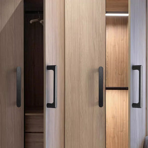 3"-7.55" Black Oak & Walnut Wood Knobs, Pulls & Handles | Kitchen, Cabinet, Drawer, Cupboard & Dresser Hardware