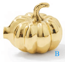 Load image into Gallery viewer, Gold Pumpkin Brass Knobs, Cute Luxury Handles for Cabinet, Drawer and Bedside Table
