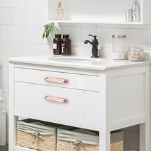 Load image into Gallery viewer, 3.78&quot;-12.6&quot; Rose Gold Hollow Knobs, Pulls &amp; Handles | Modern Simple | Kitchen, Dresser, Drawer &amp; Cabinet Door Hardware
