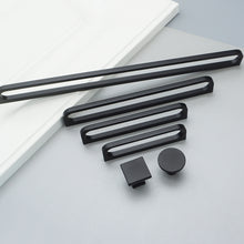 Load image into Gallery viewer, Hollow Black Knobs, Pulls &amp; Handles | Unique Gift | Drawer, Cabinet, Dresser &amp; Kitchen Hardware

