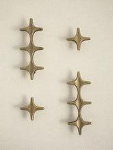 Load image into Gallery viewer, Vintage French Cabinet Pulls,   Antique brass Aged Finish Furniture Handles

