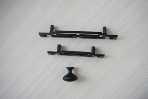 2.5"-5.0" (64-128mm) Black Knobs, Pulls & Handles | Chinese Style Cabinet Door, Drawer, Dresser & Cupboard Kitchen Hardware