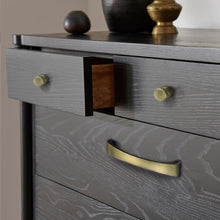 Load image into Gallery viewer, 3.78&quot; 5&#39;&#39; 6.3&#39;&#39; Brushed Copper Kitchen Pulls Bronze Drawer Pulls Knobs Black Dresser knob Brushed Nickel Cabinet Handles Knob 96 128 160 mm
