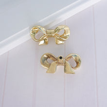 Load image into Gallery viewer, Exquisite Gold Brass Bow Drawer Knobs | Dresser, Kitchen Cabinet Handles &amp; Door Knobs | Decor Furniture Hardware
