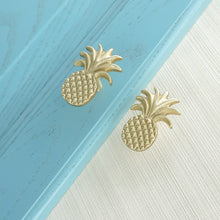 Load image into Gallery viewer, Exquisite Gold Brass Pineapple Knobs | Drawer Pulls &amp; Handles for Cabinet, Dresser &amp; Kitchen Cupboard | Furniture Hardware
