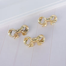 Load image into Gallery viewer, Exquisite Gold Brass Bow Drawer Knobs | Dresser, Kitchen Cabinet Handles &amp; Door Knobs | Decor Furniture Hardware
