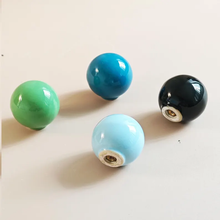 Load image into Gallery viewer, Colorful Candy Ball Ceramic Cabinet Knobs | Nursery &amp; Kitchen Drawer Pulls
