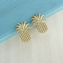 Load image into Gallery viewer, Exquisite Gold Brass Pineapple Knobs | Drawer Pulls &amp; Handles for Cabinet, Dresser &amp; Kitchen Cupboard | Furniture Hardware

