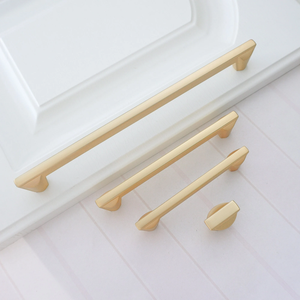 3.78"-8.8" Gold Brass Knobs & Pulls | Cabinet, Dresser, Drawer, Cupboard, Kitchen & Closet Wardrobe Hardware