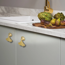 Load image into Gallery viewer, Ginkgo Drawer Knobs &amp; Pulls | Cabinet, Kitchen &amp; Cupboard Knobs, Dresser Handles, Furniture Hardware
