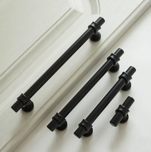3.78"(96mm)-12.6"(320mm) Black Pulls & Handles | Cabinet, Dresser, Drawer, Closet, Kitchen & Cupboard Hardware