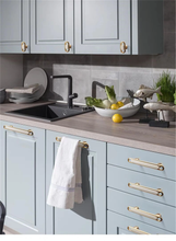 Load image into Gallery viewer, 3.78&quot;-8.8&quot; Gold, White &amp; Black Gold Knobs, Pulls &amp; Handles | Dresser, Drawer, Kitchen &amp; Cabinet Hardware
