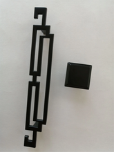 Load image into Gallery viewer, 2.5&quot;-5.0&quot; (64-128mm) Black Knobs, Pulls &amp; Handles | Chinese Style Cabinet Door, Drawer, Dresser &amp; Cupboard Kitchen Hardware
