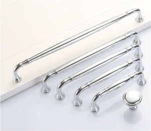 Modern Chrome, Black & Brushed Nickel Drawer Pulls | Kitchen Cabinet Handles, Dresser Knobs & Wardrobe Handles | Cabinet Hardware
