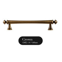 Load image into Gallery viewer, 3.78&quot;-7.55&quot; Art Decor T Bar Knobs, Pulls &amp; Handles | Gold, Antique Bronze &amp; Brass for Drawer, Dresser, Cabinet | Gift-Worthy Hardware
