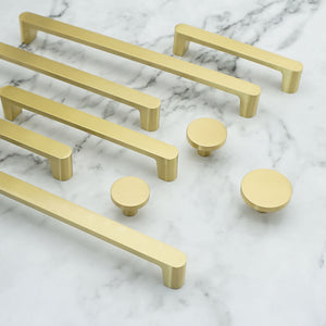 3.78"-7.55" High Quality Solid Brass Knobs, Pulls & Handles | Kitchen, Cabinet, Drawer, Dresser & Wardrobe Hardware