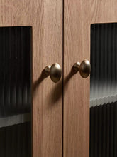 Load image into Gallery viewer, French Mid-Century Titanium Silver Brass Pigeon Egg Knobs, Modern Minimalist Handles for Drawers, Bookcases, Shoe Cabinets &amp; Wardrobes
