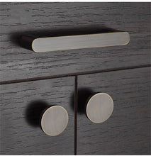 Load image into Gallery viewer, 3.78&quot;, 5&quot;, 6.3&quot; &amp; 7.55&quot; Brushed Brass, Black &amp; Coffee Bronze Cabinet Knobs | Drawer Pulls for Dresser, Kitchen, Wardrobe &amp; Cupboard Handles
