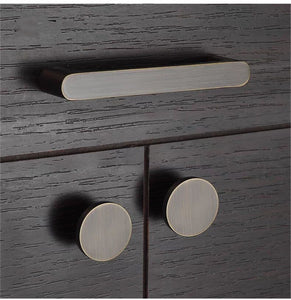 3.78", 5", 6.3" & 7.55" Brushed Brass, Black & Coffee Bronze Cabinet Knobs | Drawer Pulls for Dresser, Kitchen, Wardrobe & Cupboard Handles